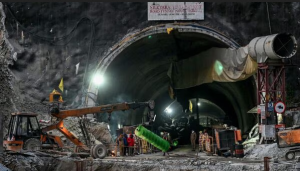 Rescue operation for the men trapped under a collapsed tunnel in uttarakhand